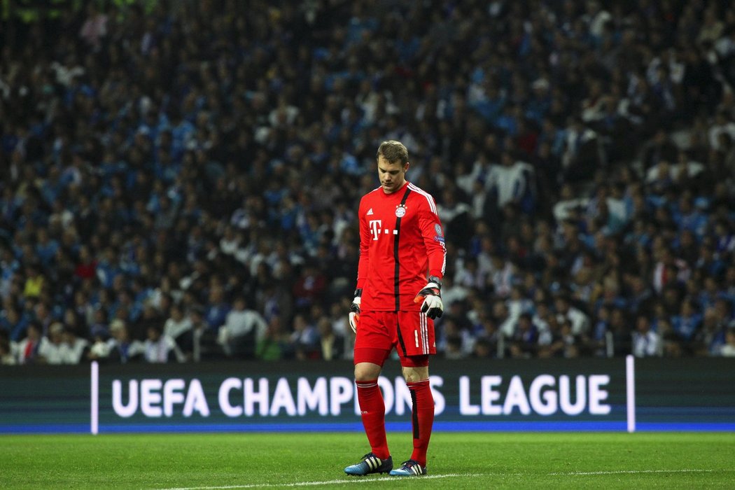 Manuel Neuer byl po utkání hodně zklamaný
