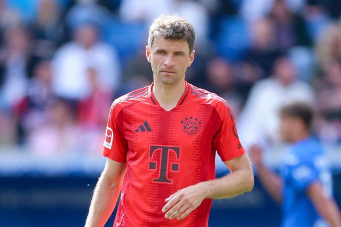 Thomas Müller v dresu Bayernu Thomas Müller v dresu Bayernu