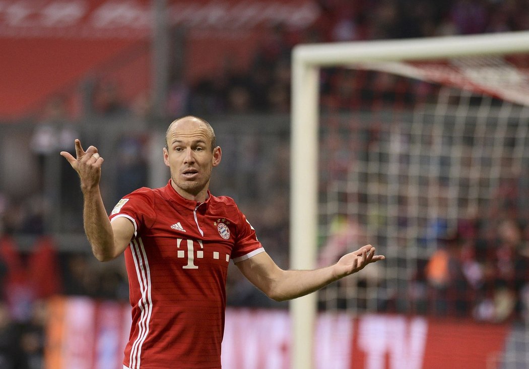 Arjen Robben je v německé Bundeslize již deset let