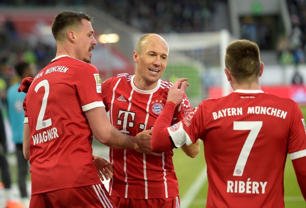 Bayern proti Wolfsburgu prohrával, nakonec ale vyhrát zvládl