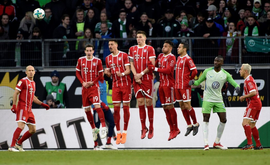 Bayern bojoval o body s Wolfsburgem