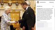 David Beckham se o královně Alžbětě II. zmiňuje na sociálních sítích velmi často.
