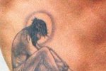 Osmnácté tetování Davida Beckhama - Ježíš