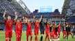 Fotbalisté Belgie slaví jasnou výhru nad Panamou ve vstupním utkání na MS v Rusku