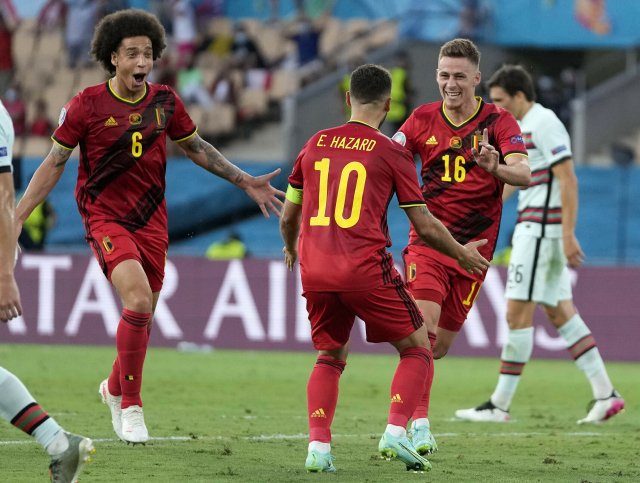 Radost Belgičanů po úvodní brance osmifinále