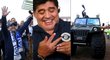 Diego Maradona měl v běloruském Brestu velkolepý nástup...