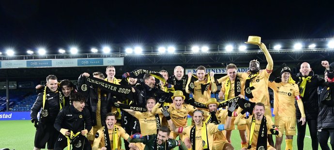 Fotbalisté Bodö/Glimt vybojovali první mistrovský titul v historii klubu