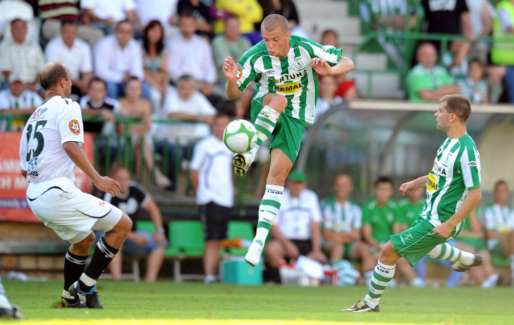 Martin Nešpor z Bohemians 1905 v akci