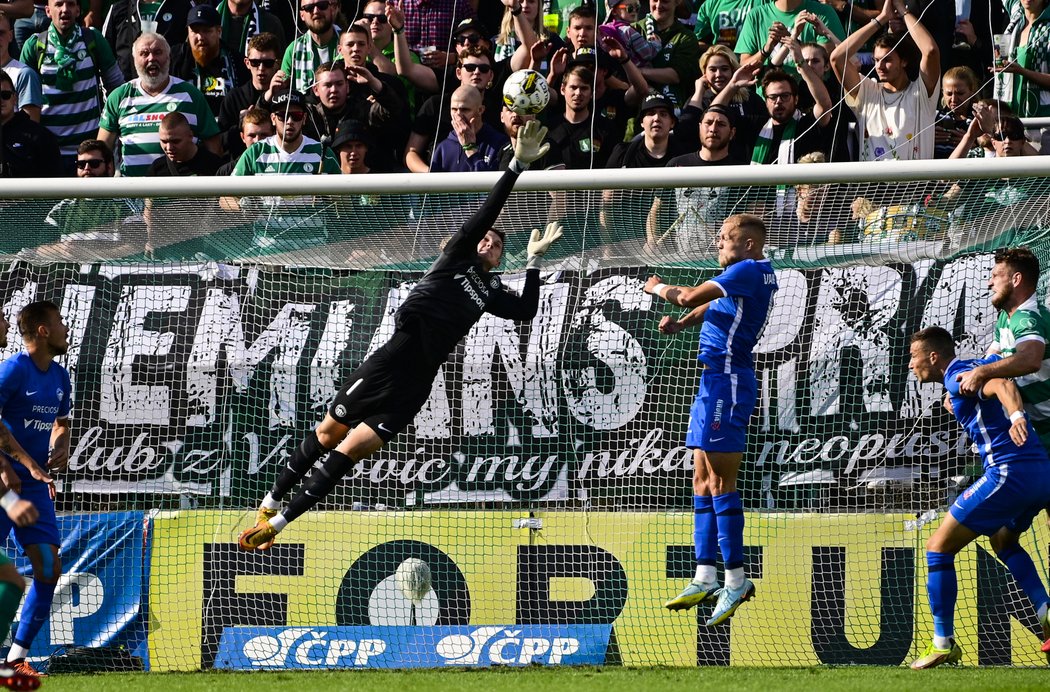 Bohemians se většinu prvního poločasu snažili o vyrovnání, neúspěšně