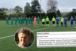 Zm*de cikánskej, řekl kouč dorostu Bohemians. Delší trest než pro Radu. Klub reaguje