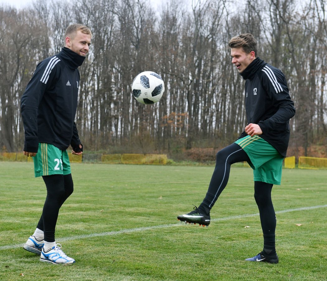 Bratři Haškové Martin a Filip ještě spolu v Bohemians