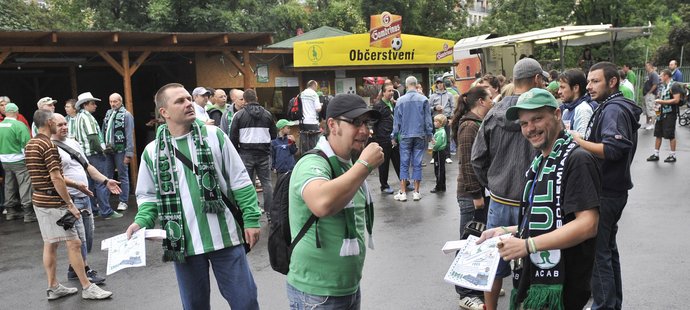 Na zápas divizního béčka Bohemians dorazily stovky fanoušků