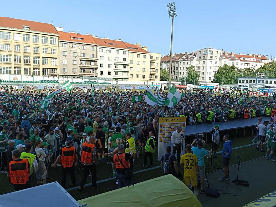 Bohemians slaví postup do kvalifikace EKL