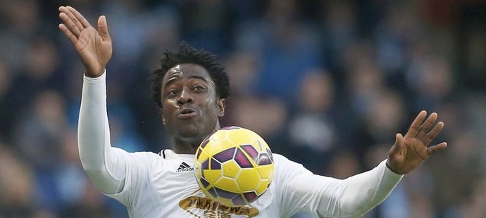 Bony Wilfried se ve Swansea stal jedním z nejlepších útočníků v Premier League