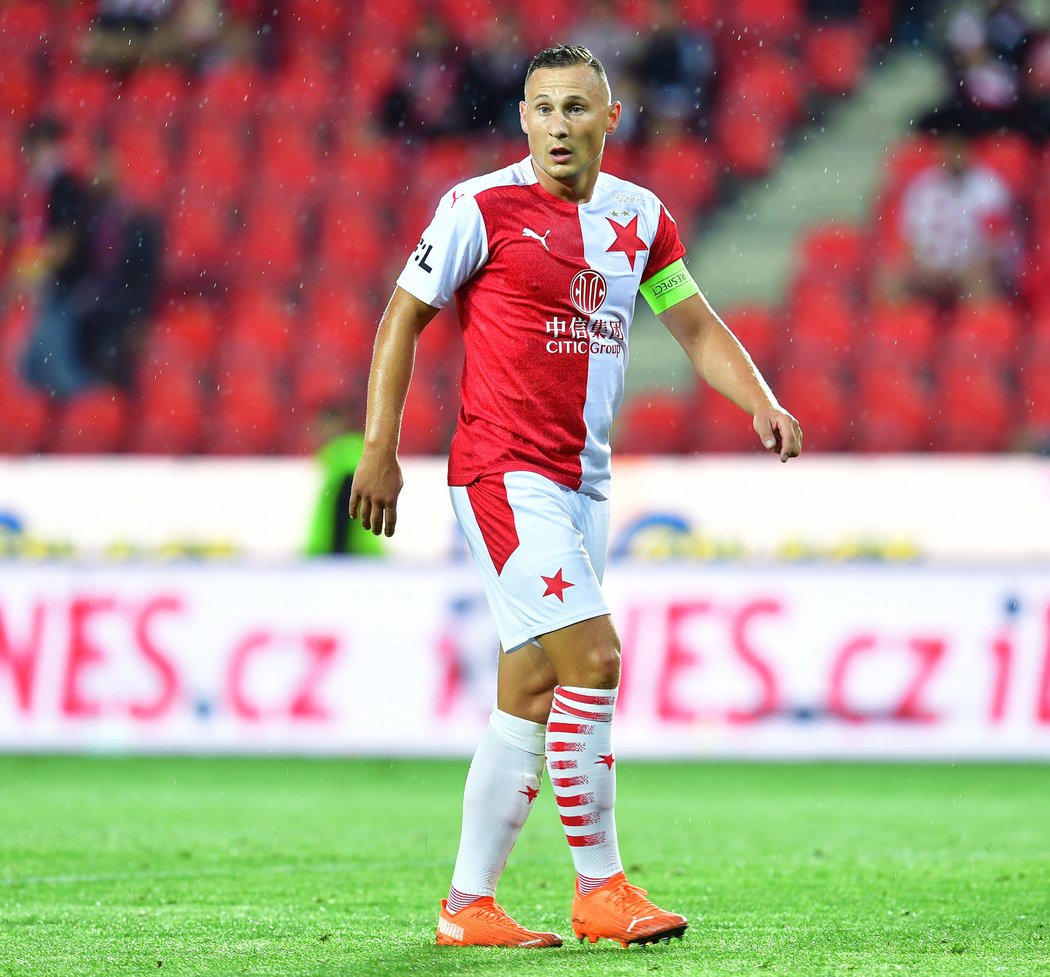 Jan Bořil chybí na soupisce Slavie pro 3. předkolo LM