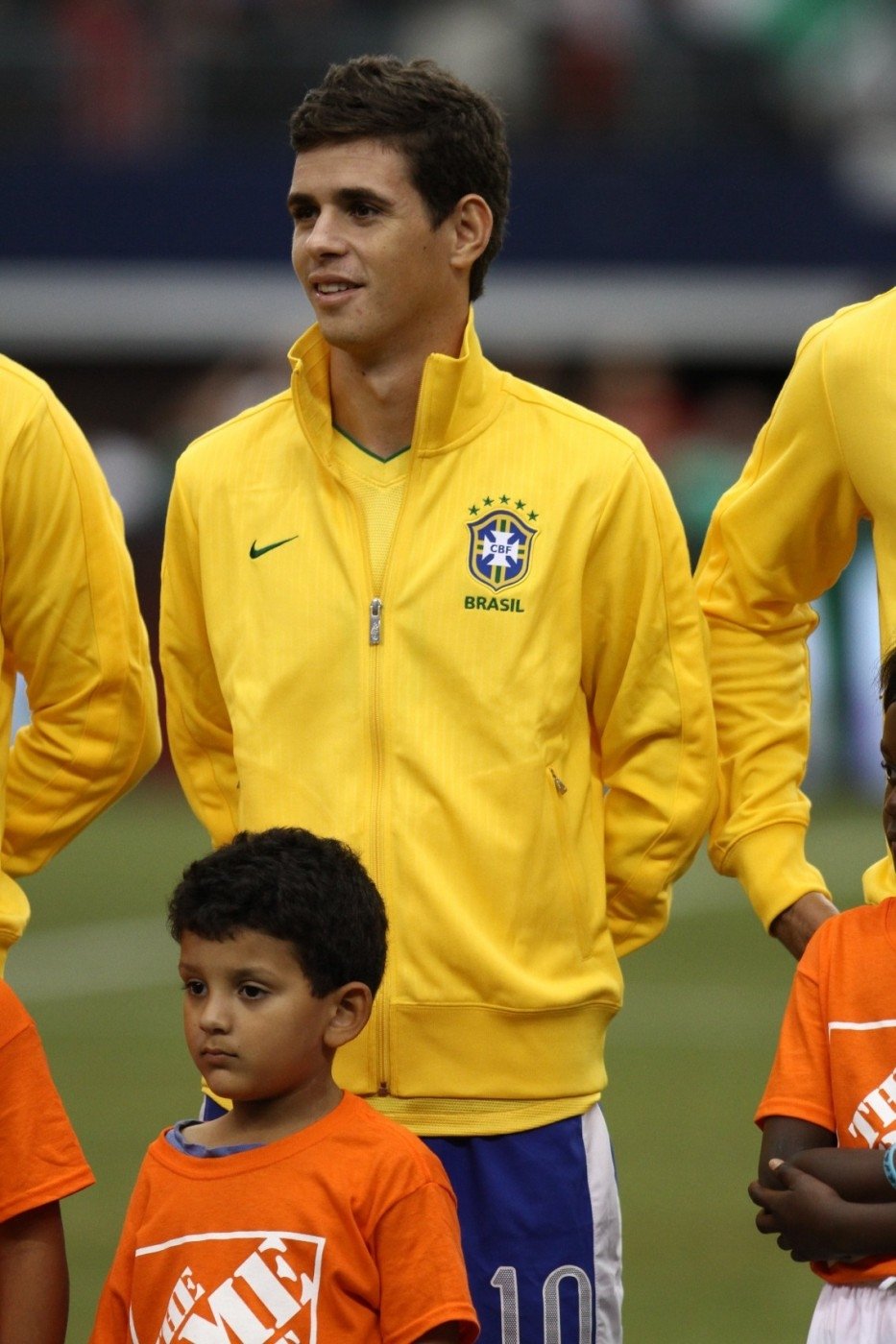 Brazilský supertalent Oscar v reprezentačním dresu