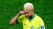 Zklamaný Neymar po vyřazení z Brazílie