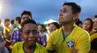 Brazílie se zahalila do smutku, domácí fotbalisté si na MS o zlato nezahrají