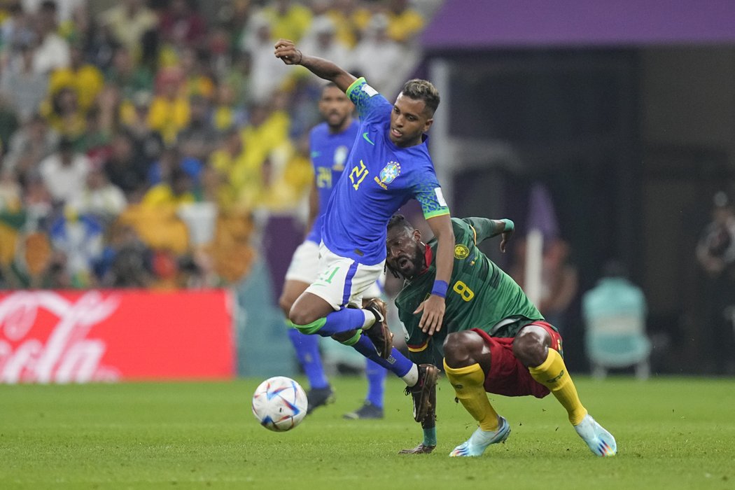 Brazílie se proti Kamerunu neprosadila