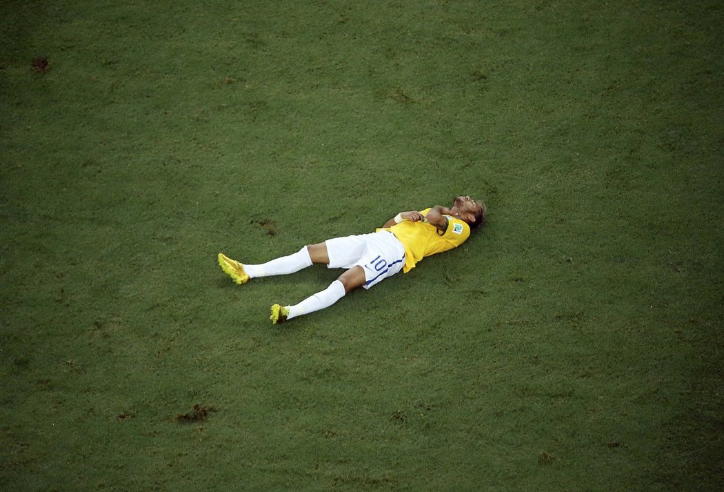 Zkrocený Neymar. Brazilská hvězda po nevydařené akci  v zápase s Kolumbií