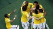 Bleskový úvod a gólová euforie. Brazílie šla v zápase s Kolumbií do rychlého vedení
