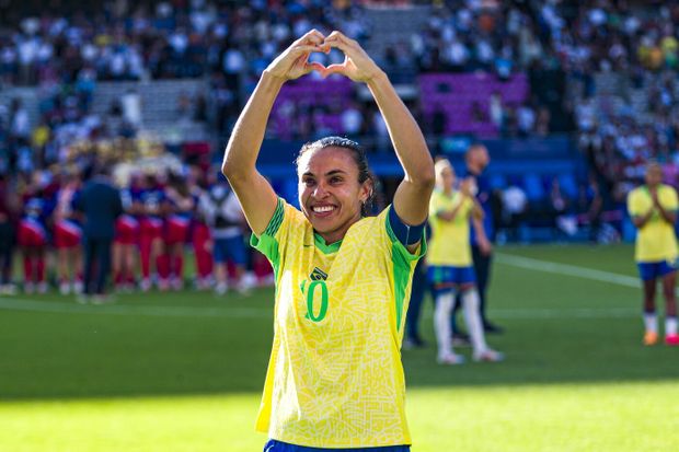 Brazilská fotbalistka Marta Brazilská fotbalistka Marta