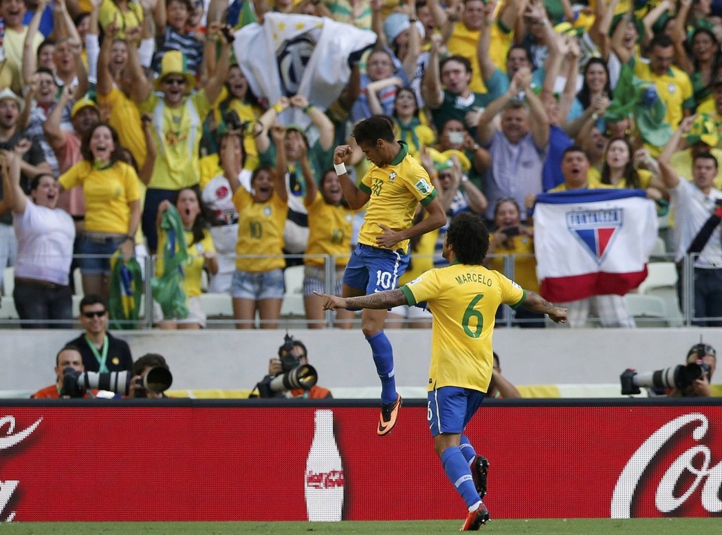 Brazílie šla díky Neymarovi do vedení