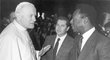 V roce 1987 se Pelé setkal i s papežem Jan Pavlem II.