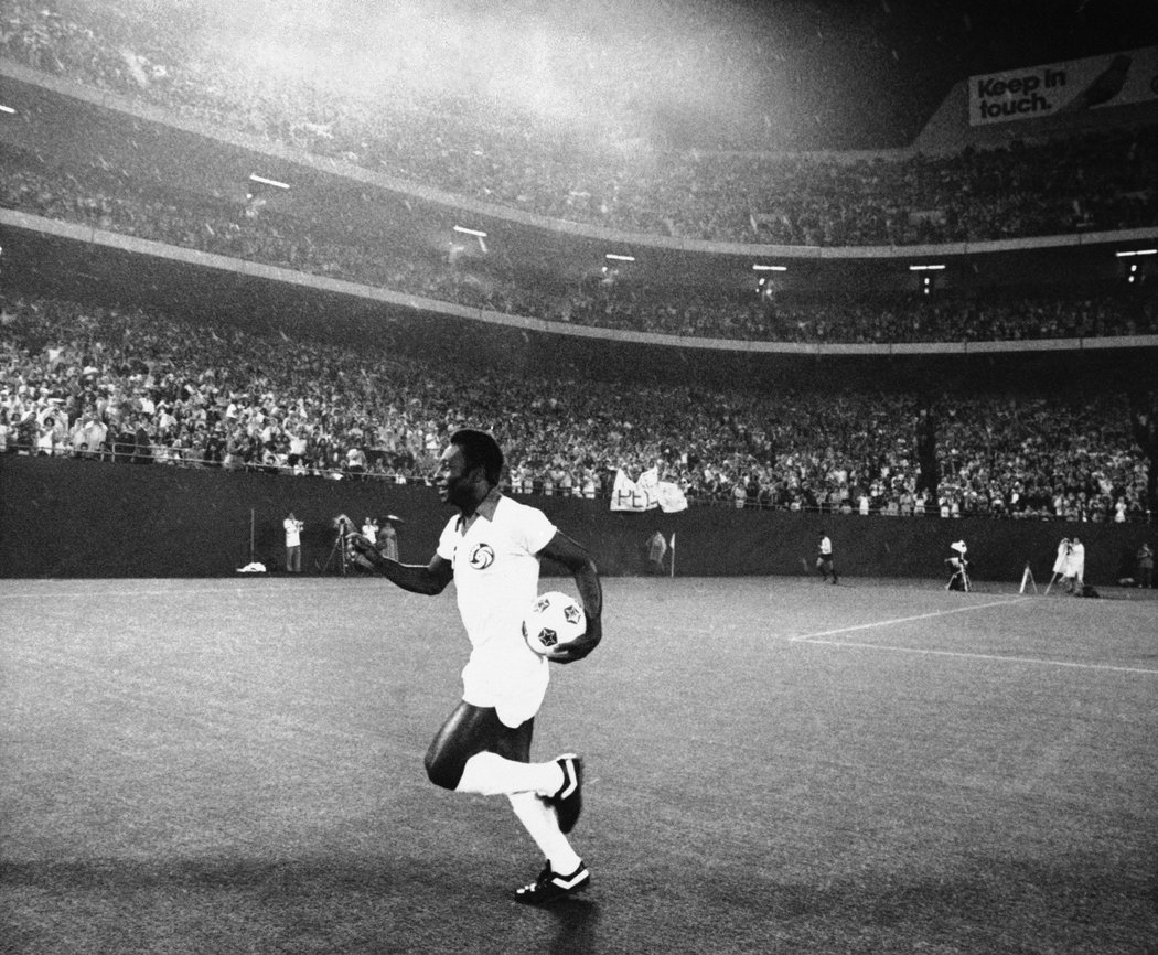 Poslední roky kariéry strávil Pelé v americkém New York Cosmos, kde se dočkal vřelého přivítání