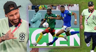 Brazílii pomohl porazit bývalý hráč Vyškova. Neymar už běhal a smál se