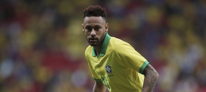 Neymar se zranil během přípravného utkání s Katarem