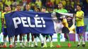 Brazilští fotbalisté podpořili Pelého