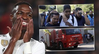 Děs v Brazílii, v centru fotbalových talentů uhořelo 10 lidí. V šoku i hvězda Realu