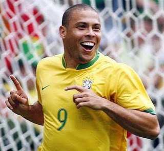 Ronaldo v dobách své největší slávy v brazilské dresu