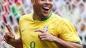 Ronaldo v dobách své největší slávy v brazilské dresu