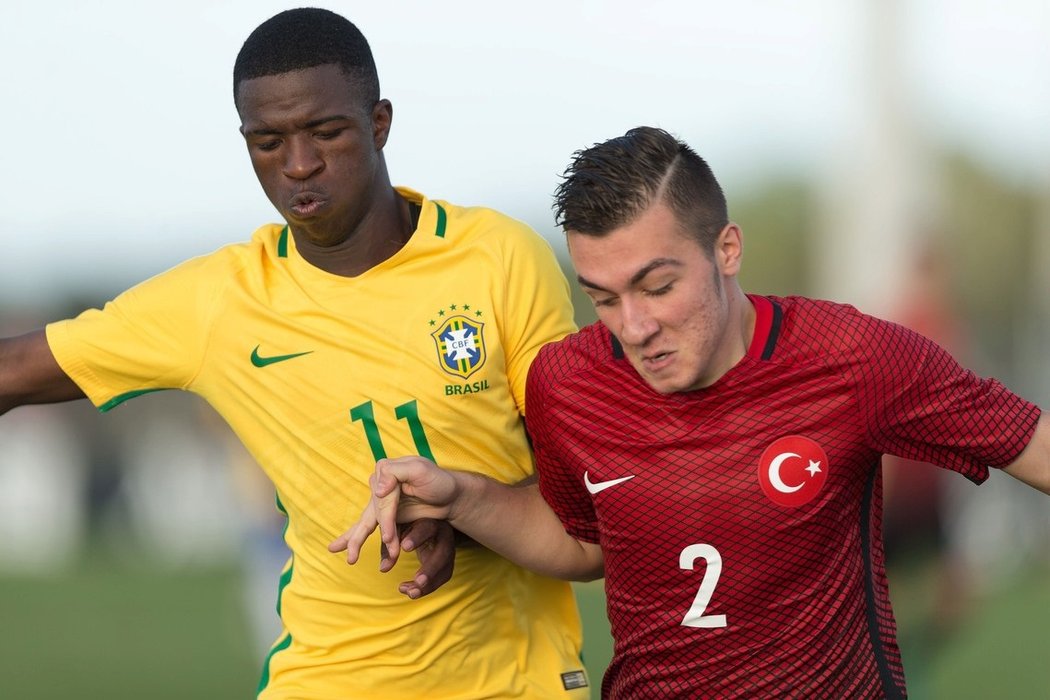 Vinicius Jr. září za reprezentaci Brazílie do 17 let