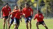 Fotbalisté Chile se chystají na osmifinálový zápas s Brazílií