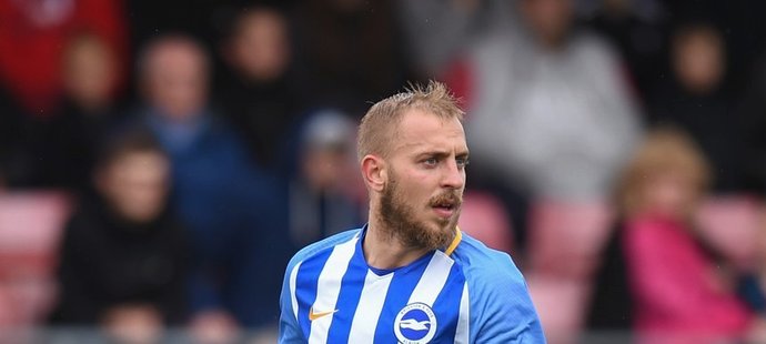 Jiří Skalák během letní přípravy v dresu Brightonu