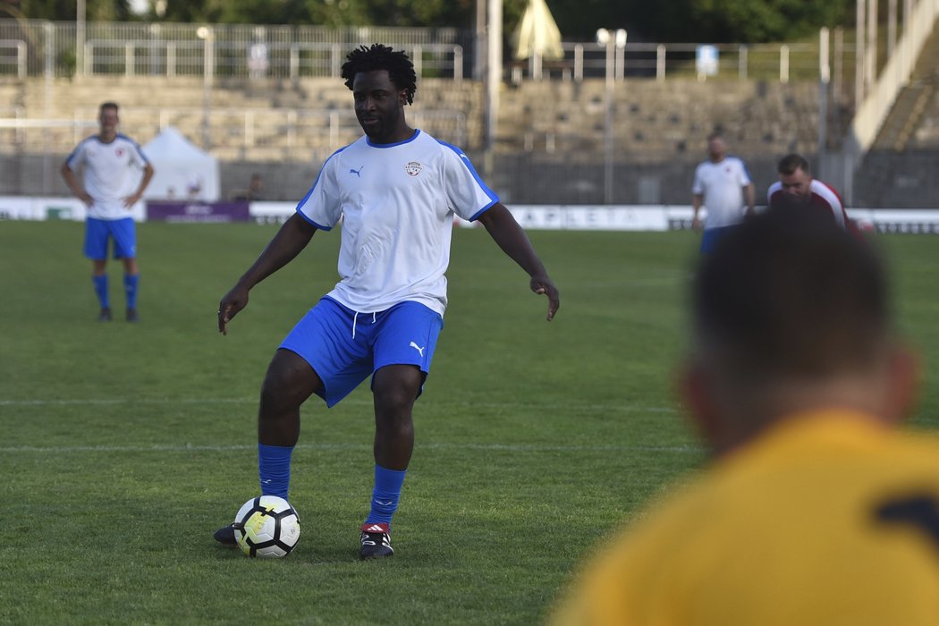 Bony Wilfried si nenechal ujít rozlučku Luboše Kaloudy