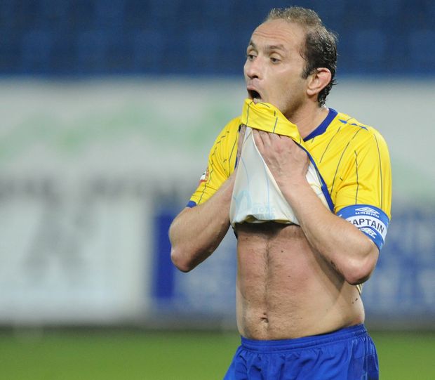 Pavel Verbíř po zápase Pavel Verbíř po zápase