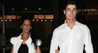Ronaldo na veřejnosti s Nereidou Gallardovou