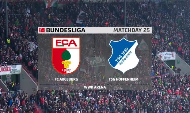 SESTŘIH: Augsburg - Hoffenheim 0:2. Řádil Kramarič, Kadeřábek hrál celý zápas