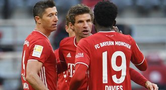 Bayern rozdrtil Kolín, dva góly dal Lewandowski. Super obrat Lipska!