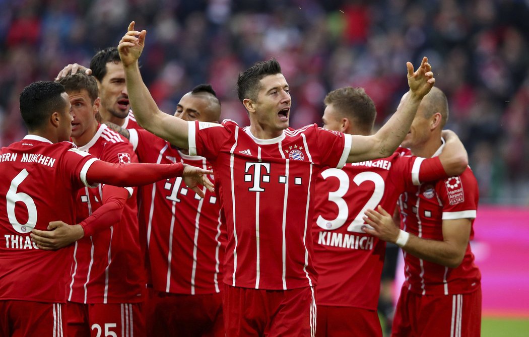 Další den, další gól - Robert Lewandowski opět vystřelil výhru Bayernu