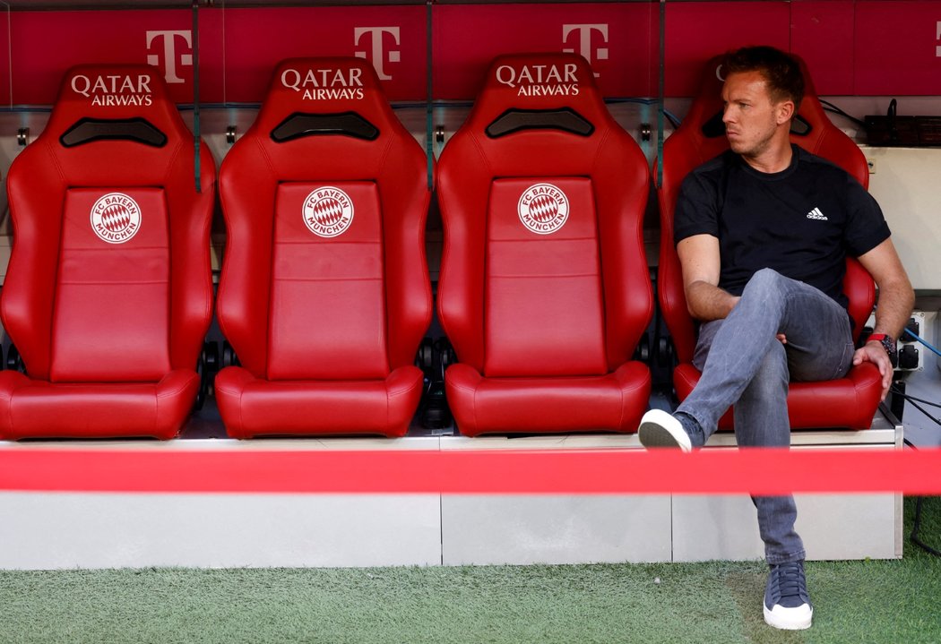 Trenér Julian Nagelsmann v Bayernu končí