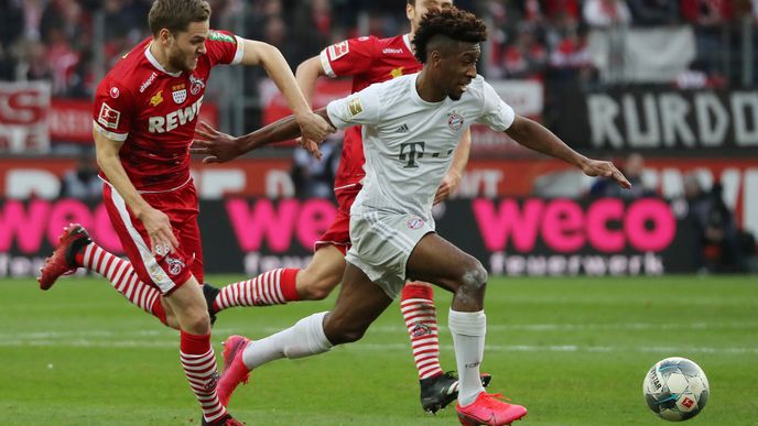 Kingsley Coman z Bayernu Mnichov.