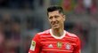 Polský střelec Bayernu Robert Lewandoswski