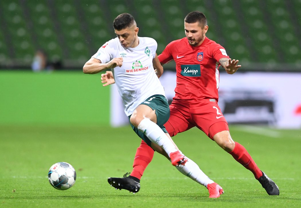 Brémy v úvodním zápase baráže remizovaly s Heidenheimem 0:0