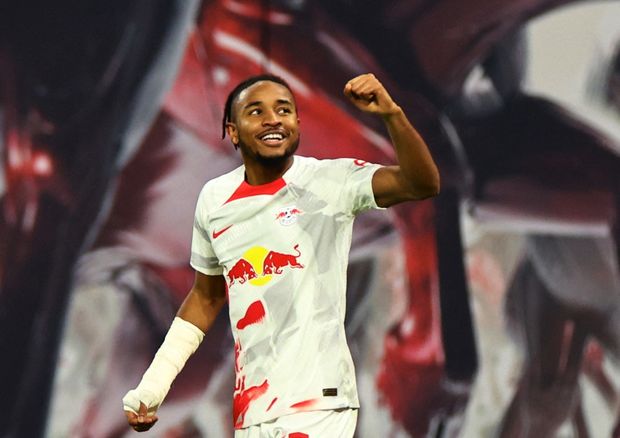Christopher Nkunku září v dresu Lipska Christopher Nkunku září v dresu Lipska
