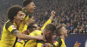 Dortmund zvládl derby a dál vládne Bundeslize, Kadeřábek přihrál na gól
